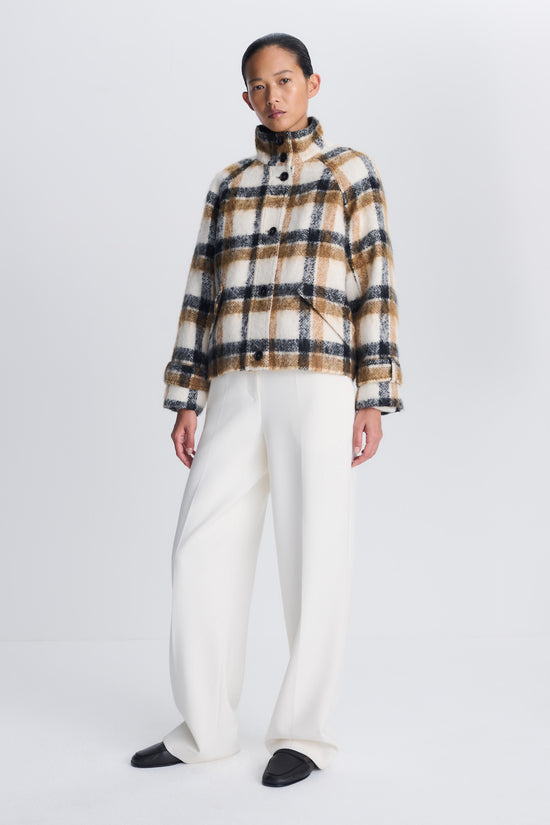 Virelle Plaid Jacket