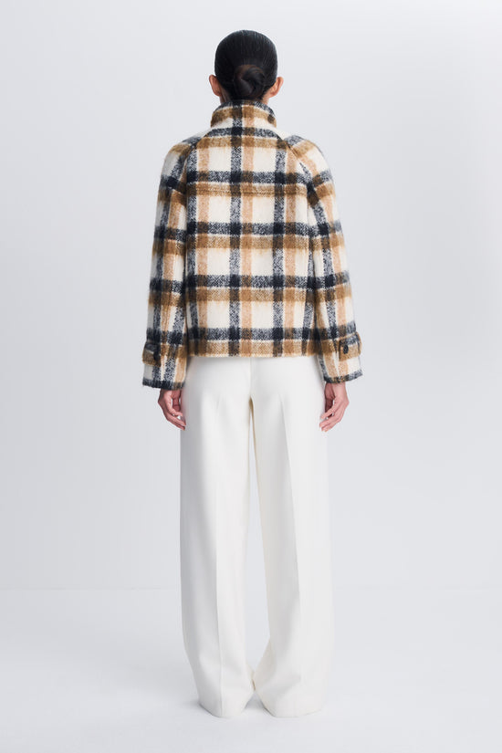 Virelle Plaid Jacket