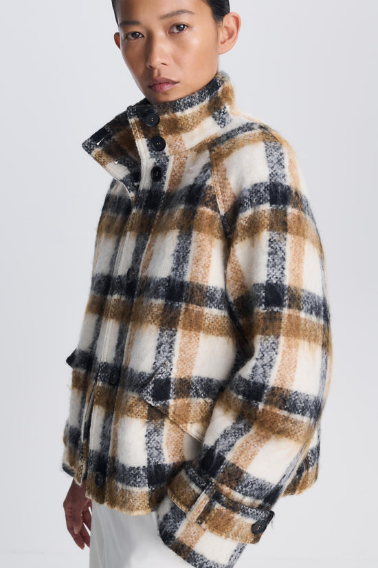 Virelle Plaid Jacket