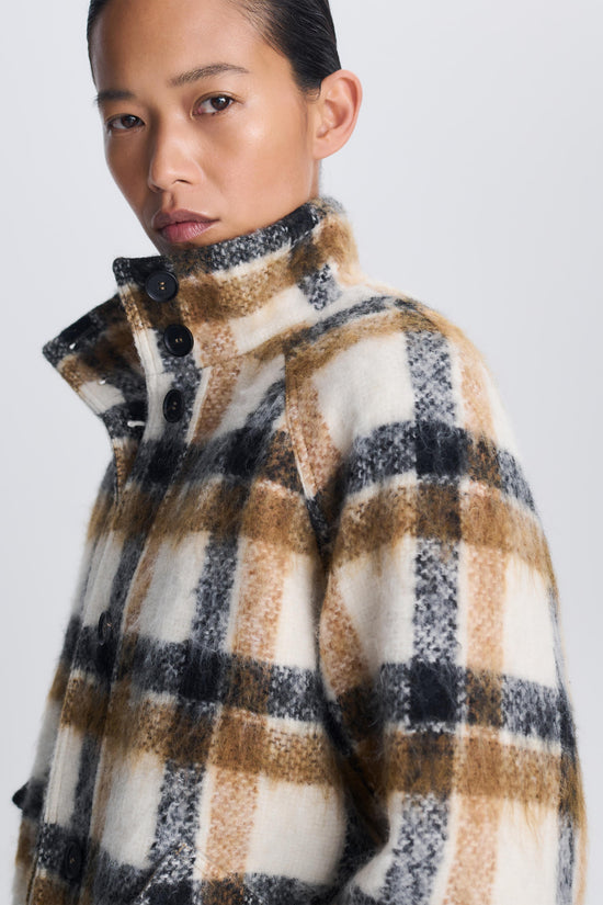 Virelle Plaid Jacket