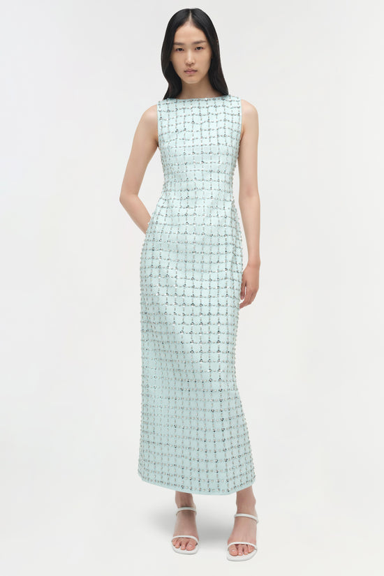 Claudia Embellished Midi Dress