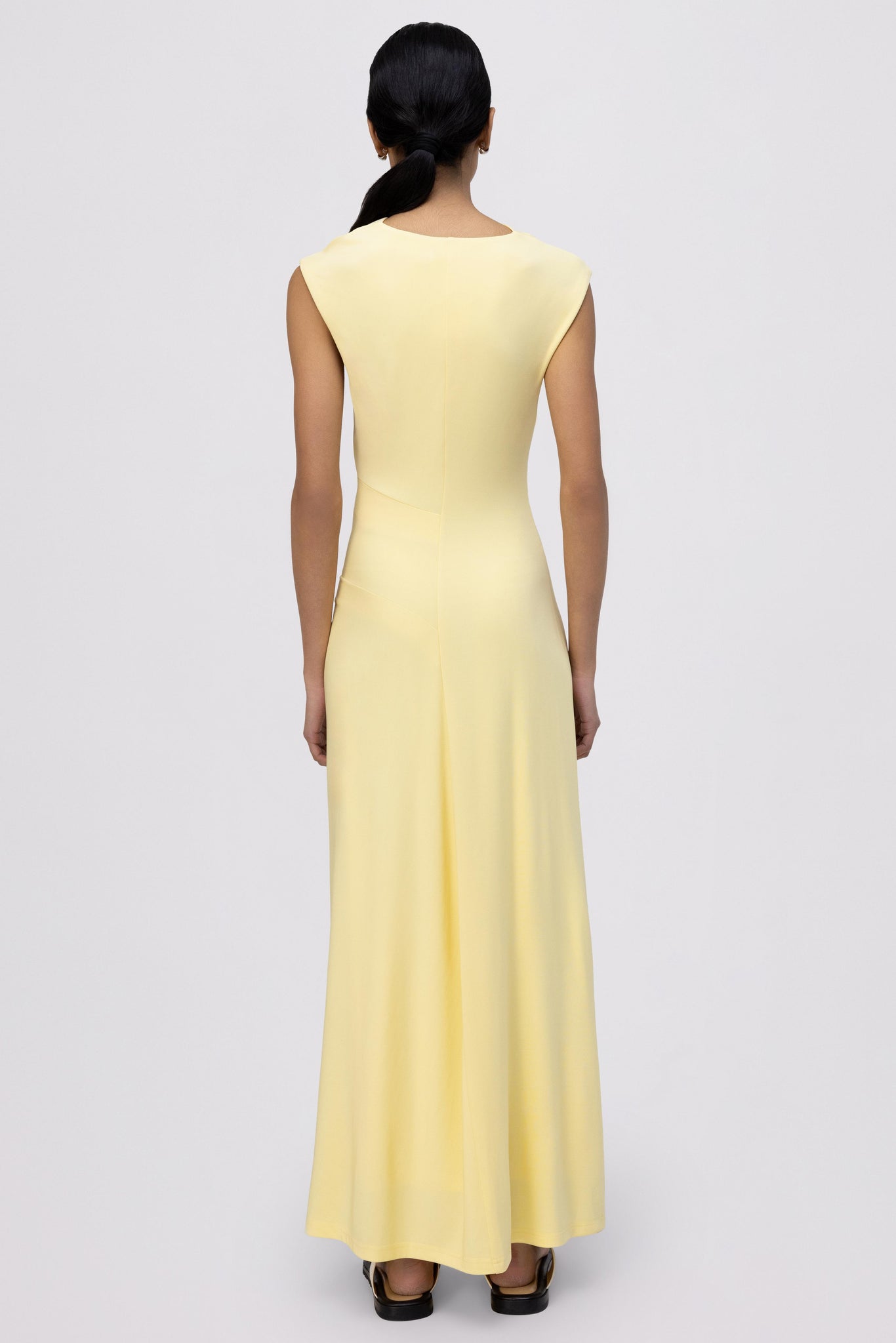Acacia Midi Dress - Sulfur Yellow | SIMKHAI