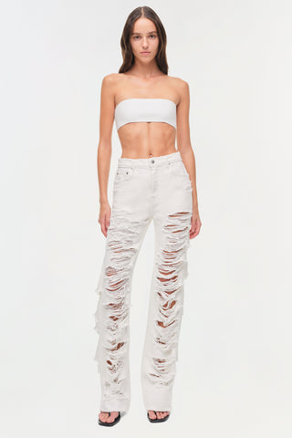 Erie High Waist Distressed Pant