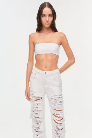 Erie High Waist Distressed Pant
