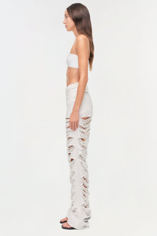 Erie High Waist Distressed Pant