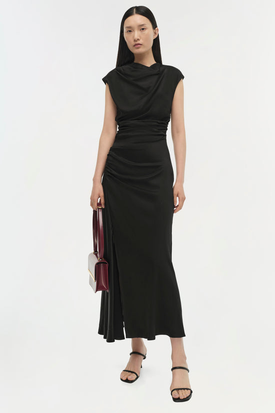 Burke Draped Dress