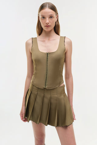 Rives Pleated Mini Skort