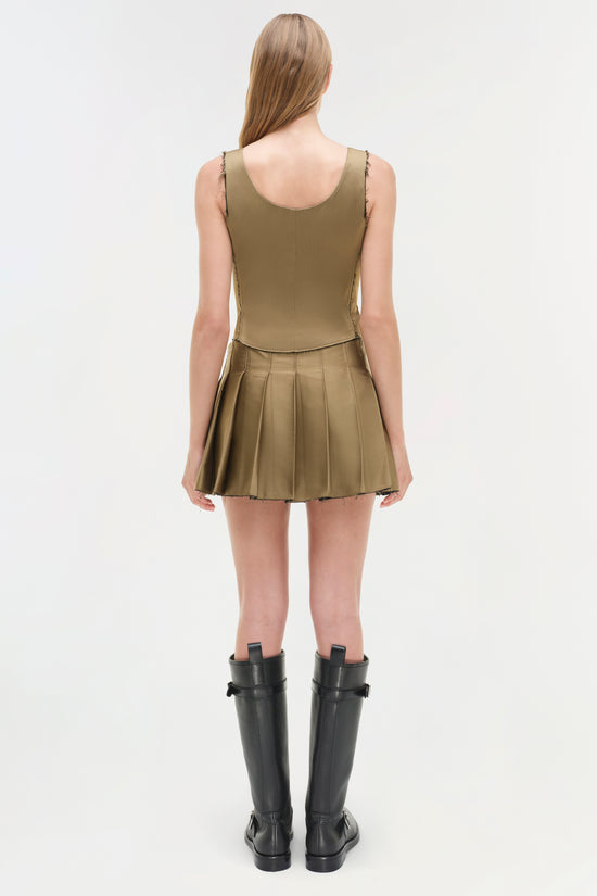 Rives Pleated Mini Skort