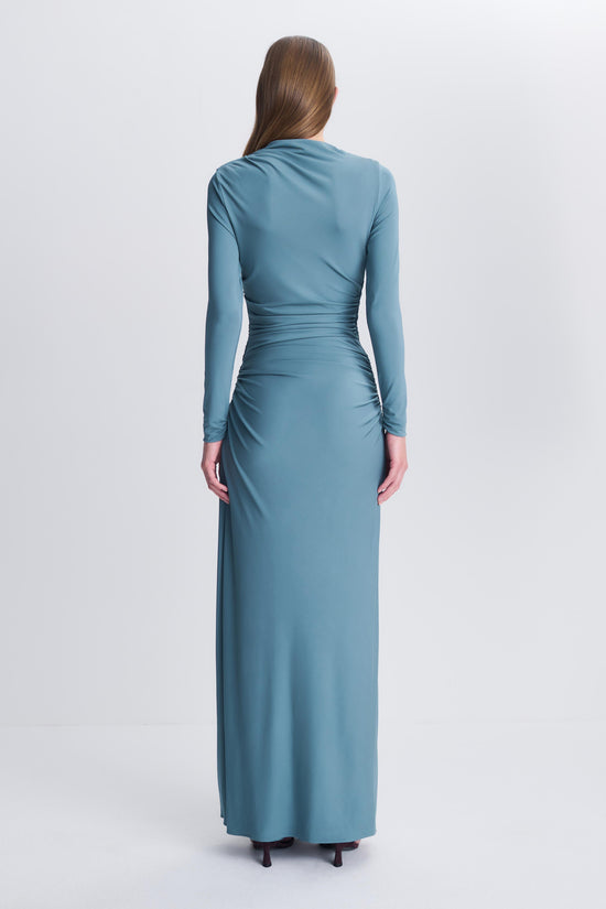 Eleanora Draped Jersey Gown