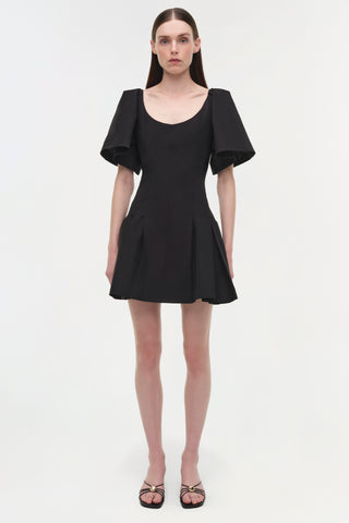 Hattie Cotton Faille Mini Dress