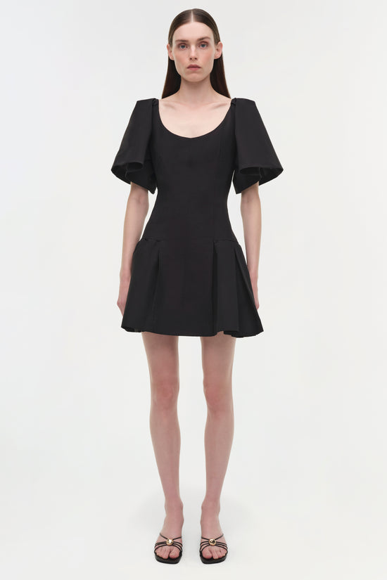 Hattie Cotton Faille Mini Dress