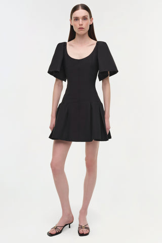 Hattie Cotton Faille Mini Dress