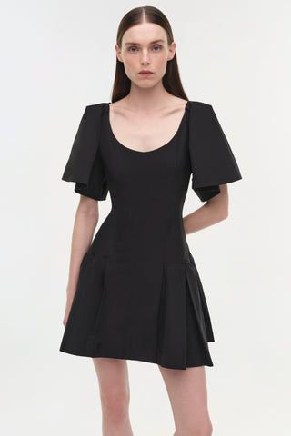 Hattie Cotton Faille Mini Dress