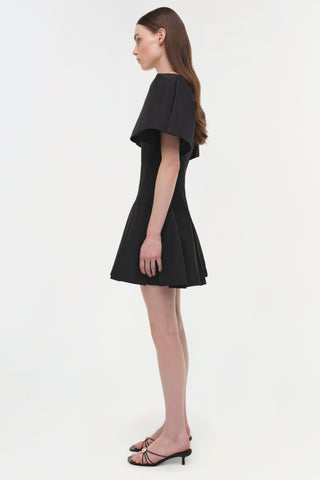 Hattie Cotton Faille Mini Dress