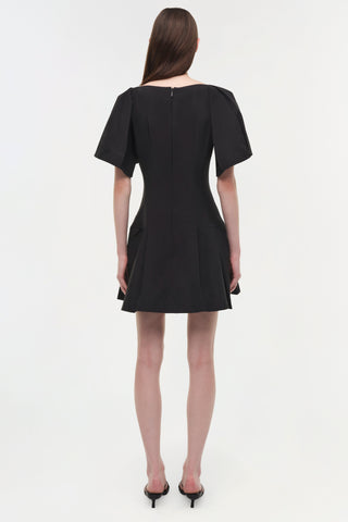 Hattie Cotton Faille Mini Dress