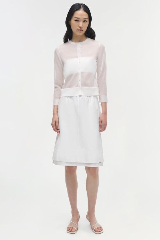 Rachel Sheer Knit Cardigan