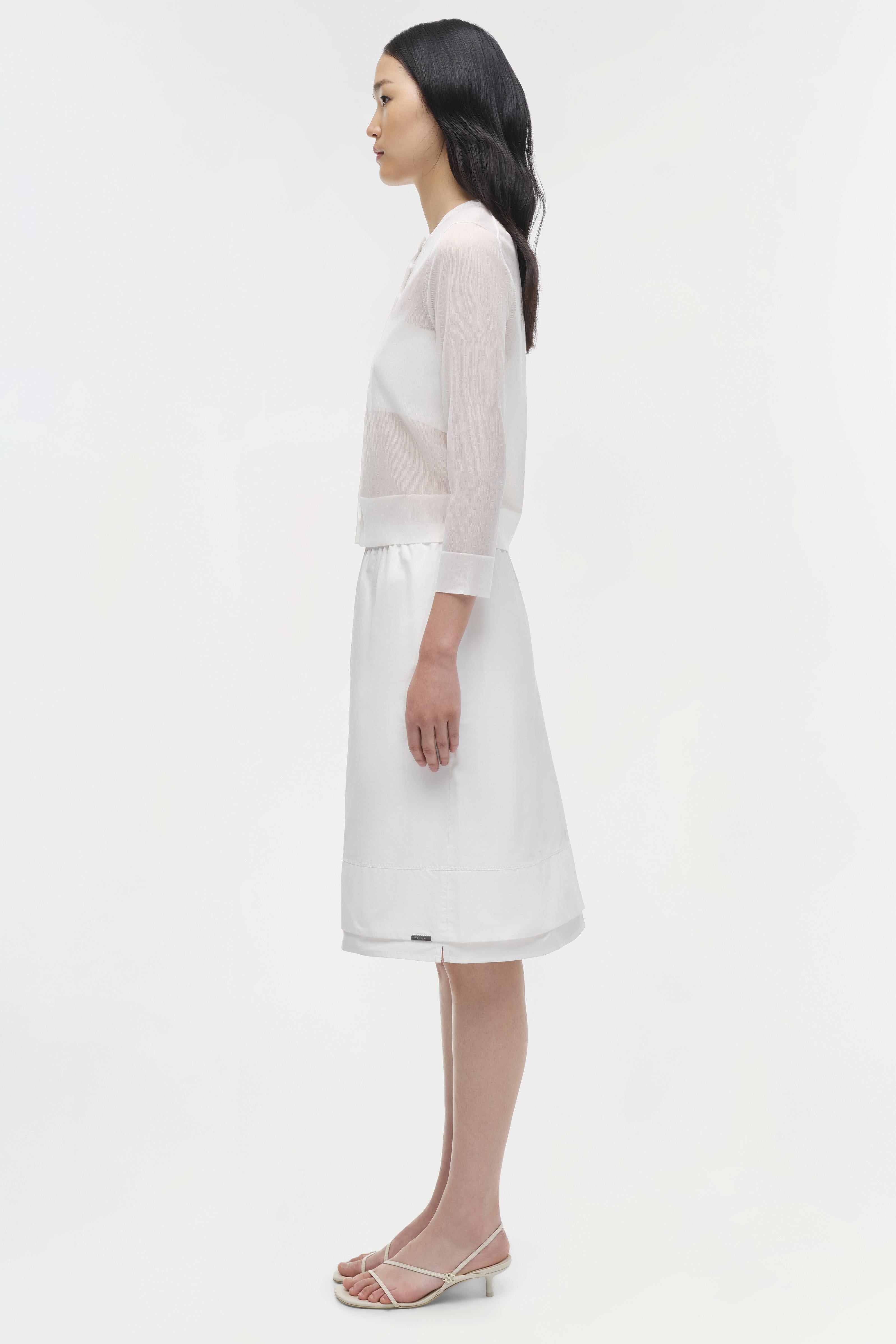 white sheer cardigan for dress White Sheer Cardigan