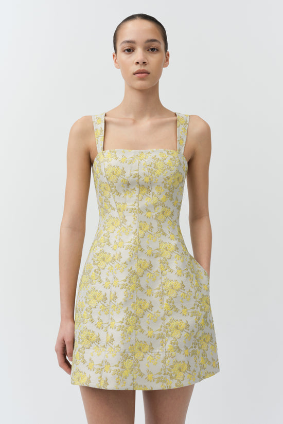 Lydia Jacquard Mini Dress