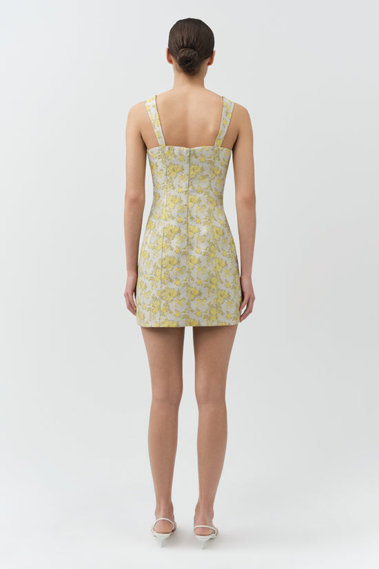 Lydia Jacquard Mini Dress
