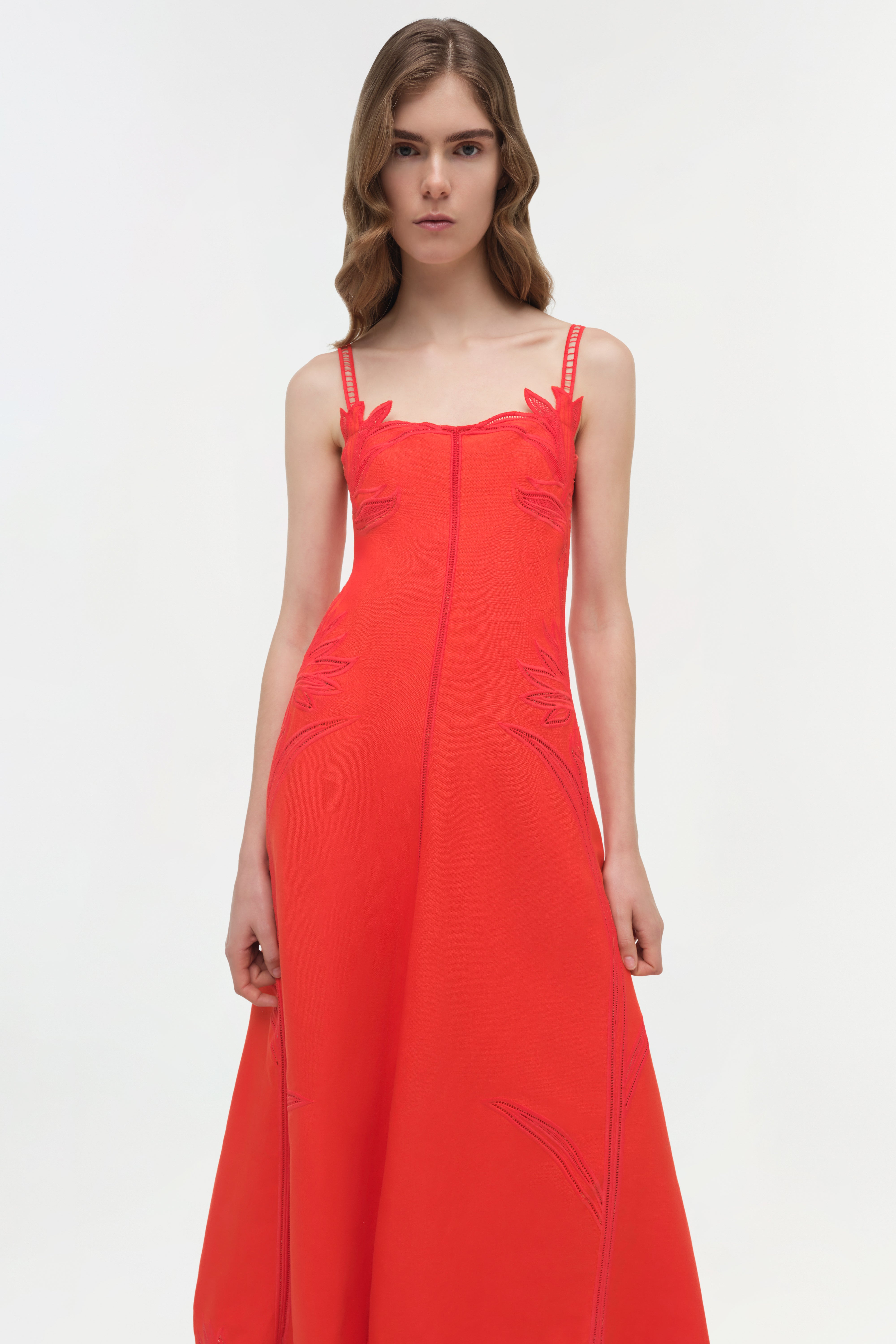 jonathan simkhai embroidered lace bustier dress Rennis Embroidered Organza Bustier Gown SIMKHAI