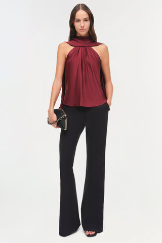 Scarlett Satin Cape Top