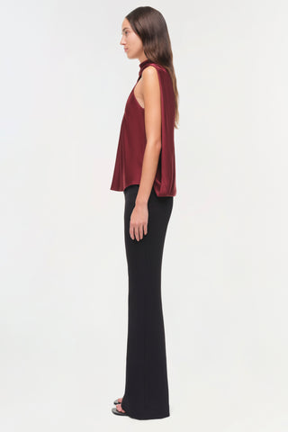 Scarlett Satin Cape Top