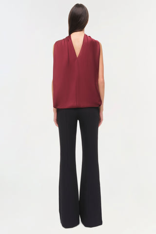 Scarlett Satin Cape Top