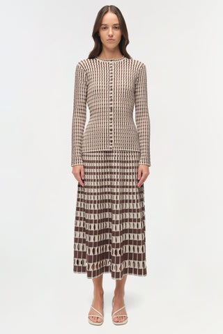 Larken Knit Midi Skirt