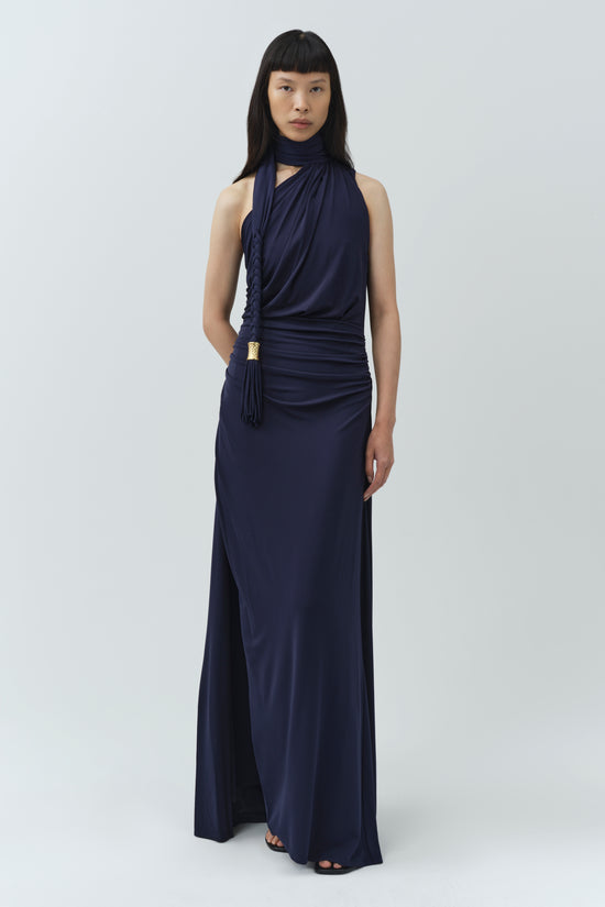 Moira Draped Jersey Gown