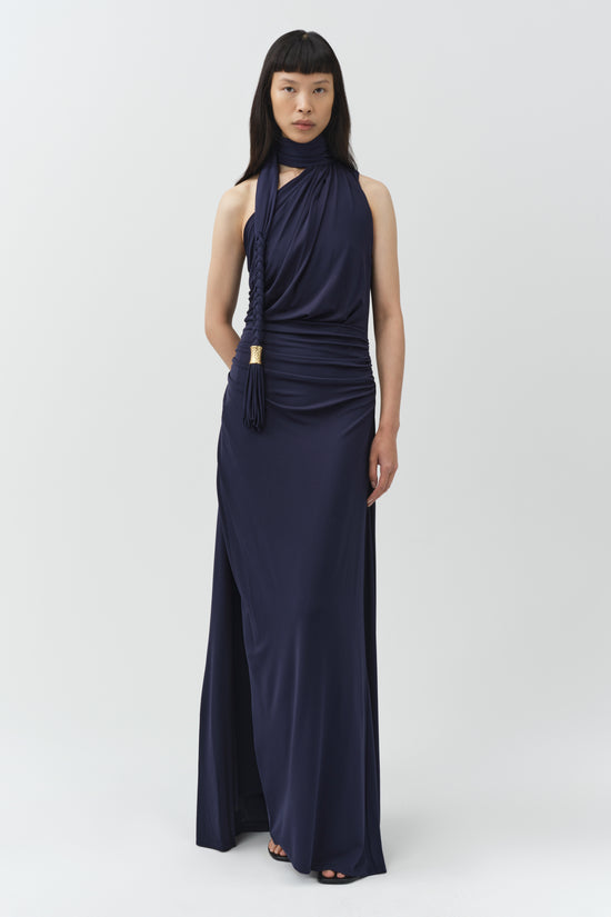 Moira Draped Jersey Gown