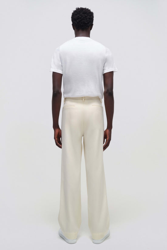 Ivory Kellyn Short Sleeve Crewneck Top - SIMKHAI