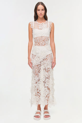 Dahlia Lace Midi Dress
