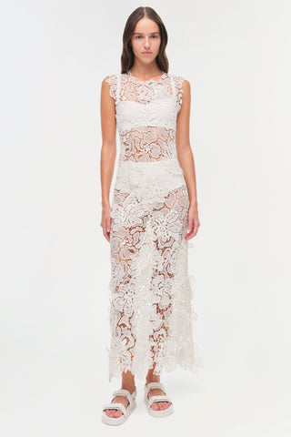 Dahlia Lace Midi Dress