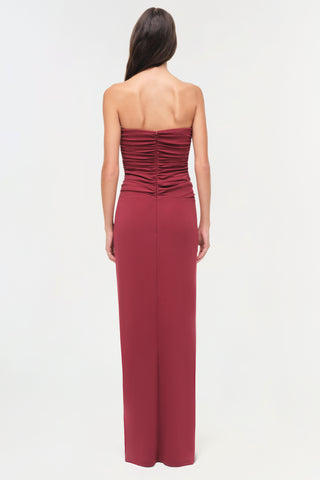 Emma Strapless Jersey Gown