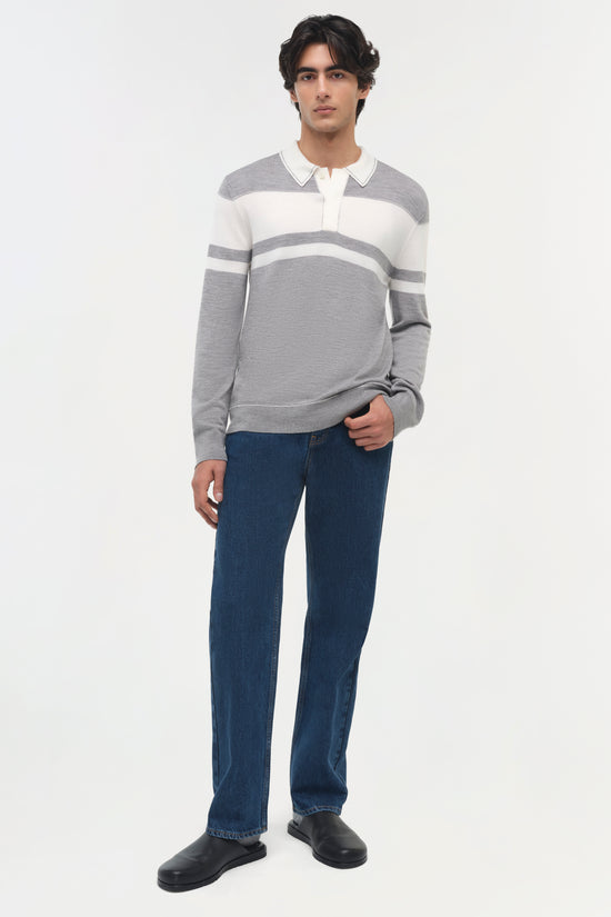 Louis Wool Stripe Sweater