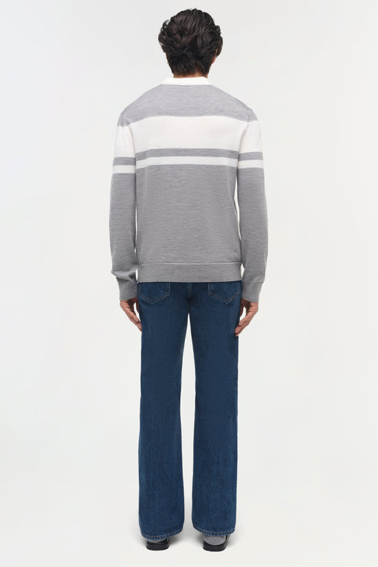 Louis Wool Stripe Sweater
