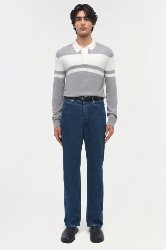 Louis Wool Stripe Sweater