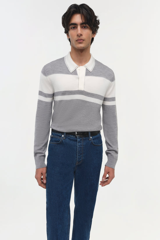 Louis Wool Stripe Sweater