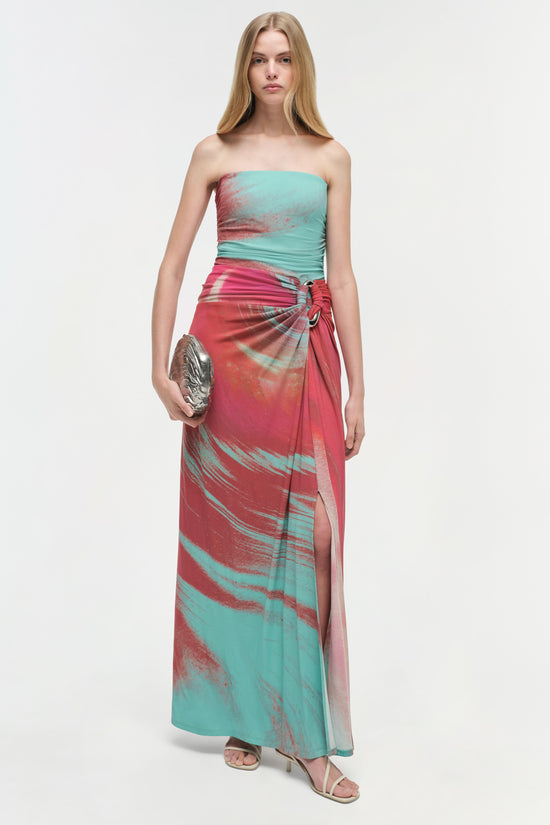 Emma Strapless Jersey Gown