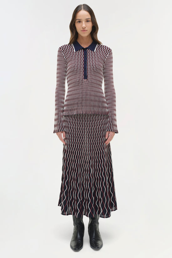 Alizia Knit Midi Skirt