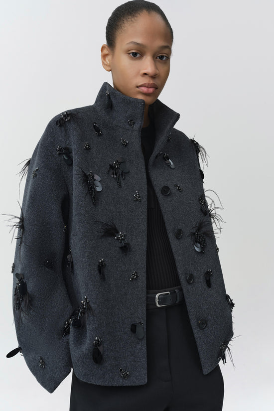 Siena Embellished Wool Jacket