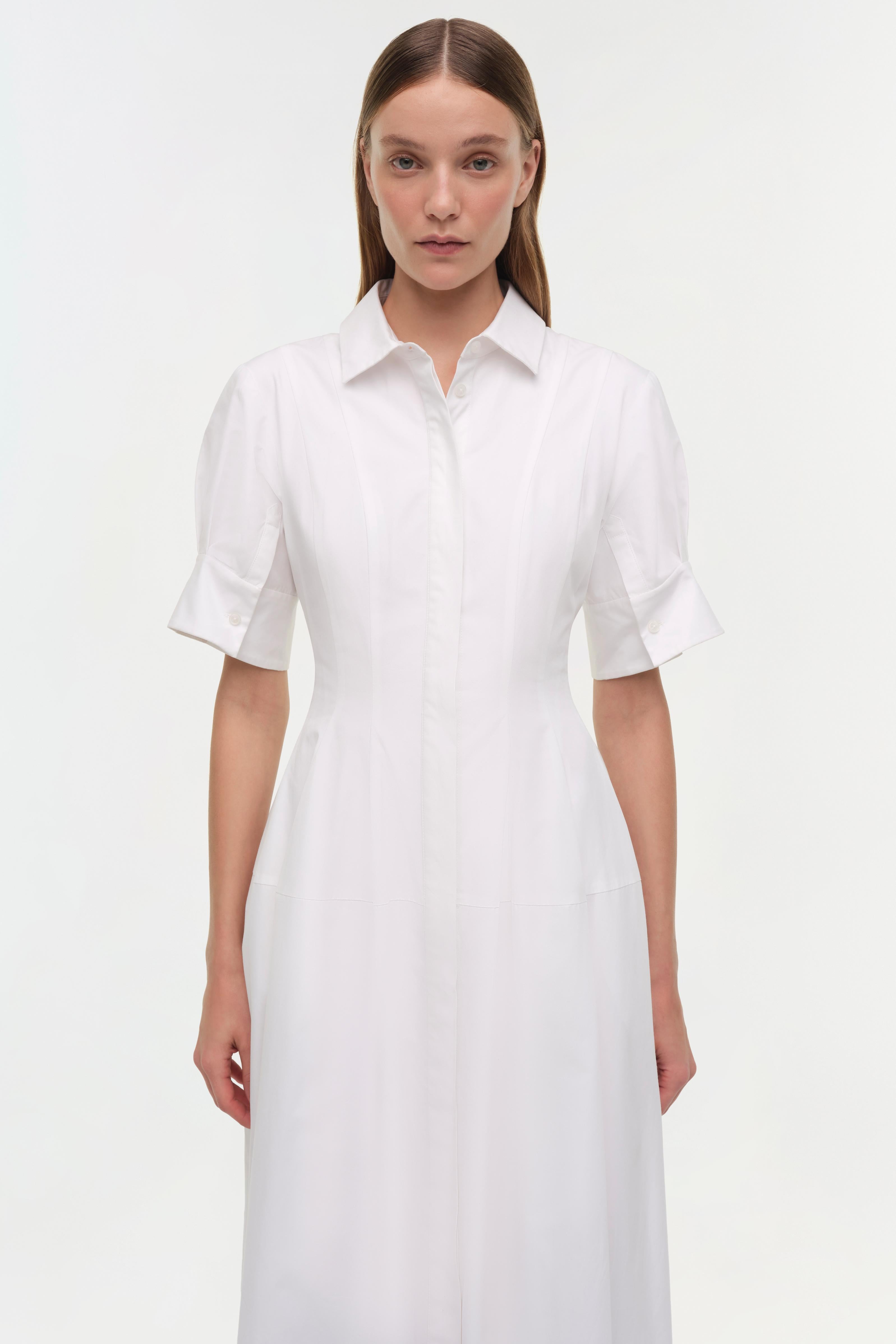 Mollie Cotton Shirt Dress SIMKHAI Mollie Cotton Shirt Dress SIMKHAI