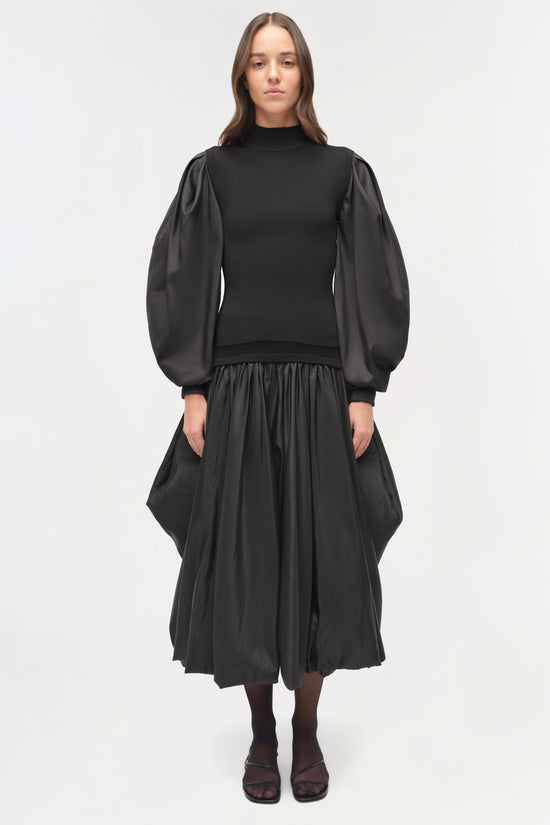 Jackie Taffeta Knit Top