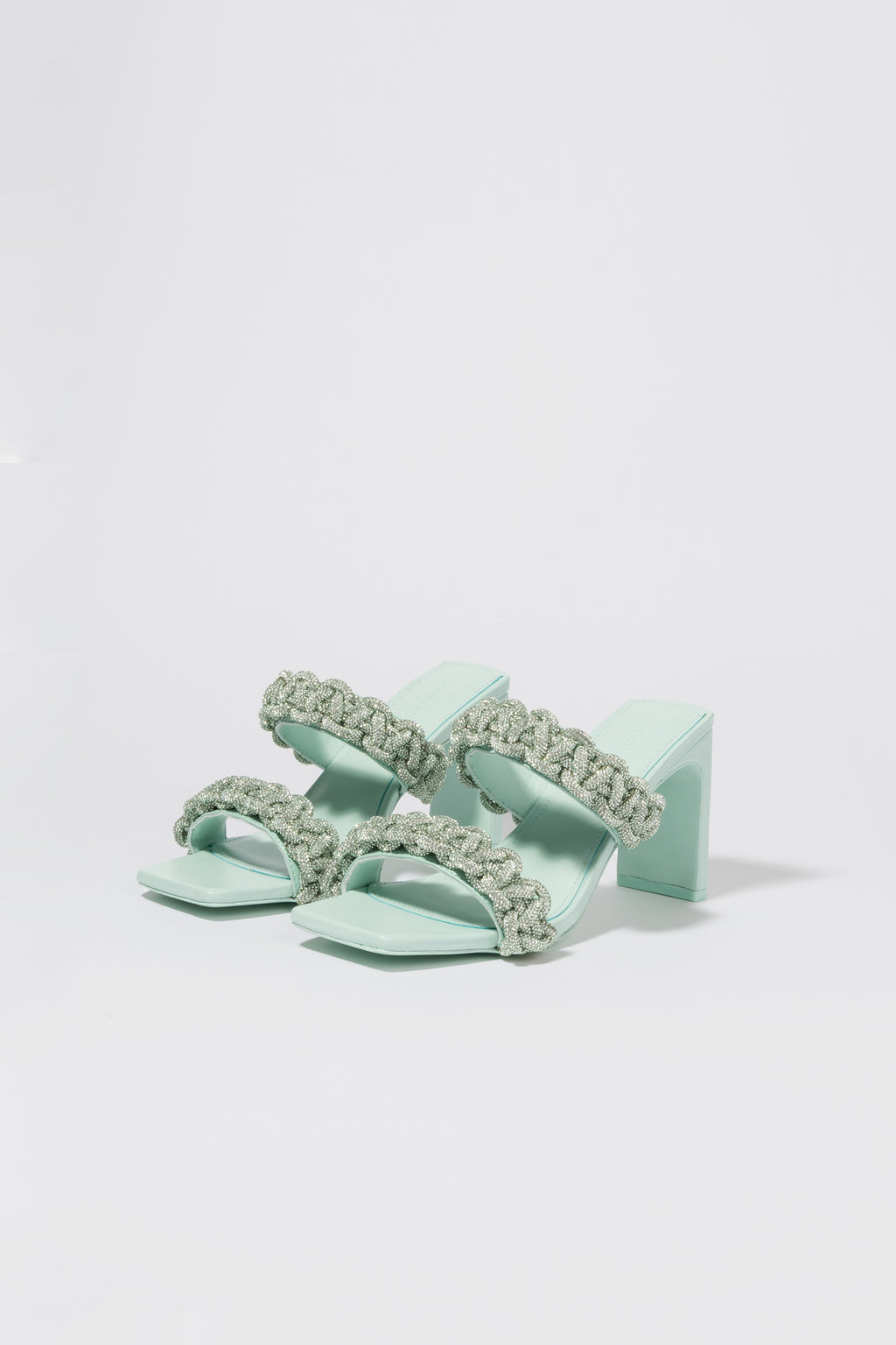 Walker Crystal Rope Sandal