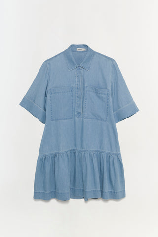 Cris Chambray Mini Dress