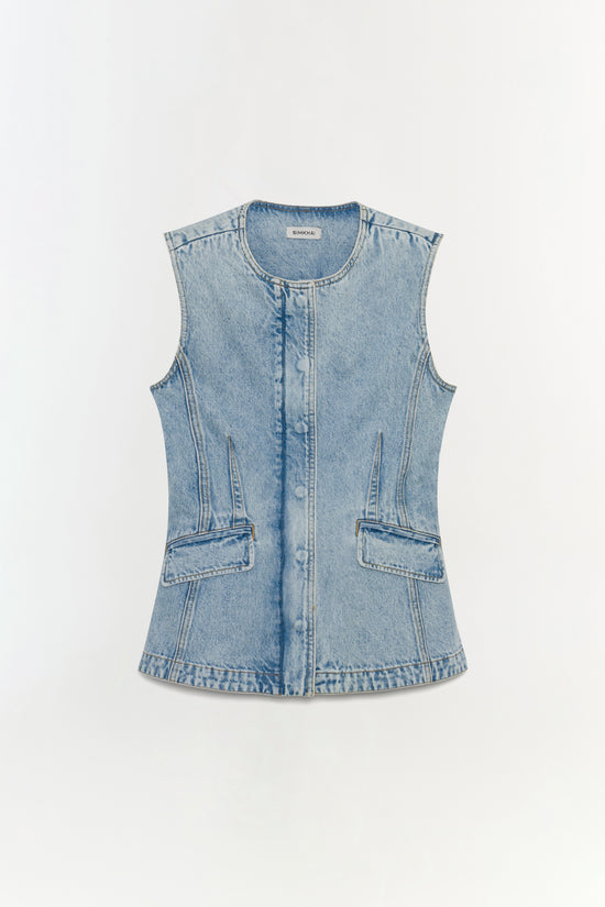 Charley Denim Top