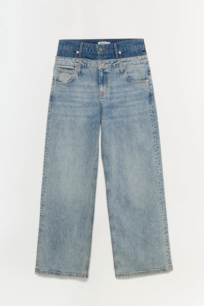 デニム・ジーパン SIMKHAI FW23 Jonathan Simkhai Jeans (4234072DNCON CORONADO) Simkhai Mila Side Gusset Jean in Coronado – Hampden Clothing