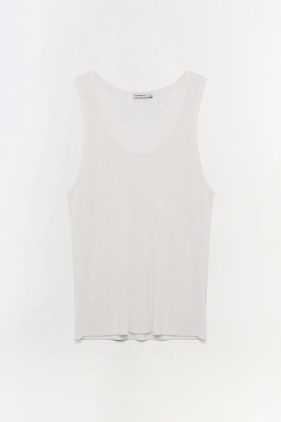 Idris Silk Linen Tank