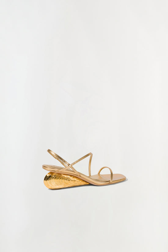 Bridget Shell Wedge Sandal