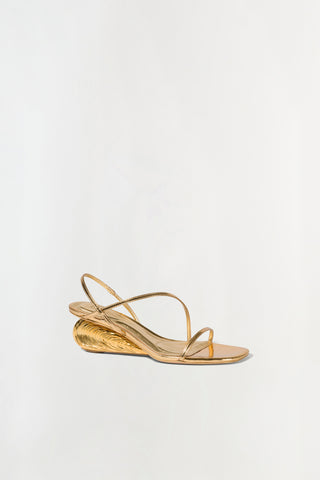 Bridget Shell Wedge Sandal